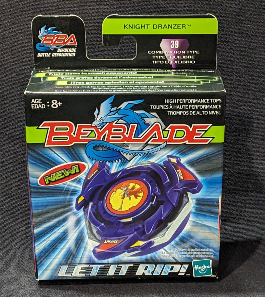 2003 Hasbro Beyblade BBA Knight Dranzer 39 Combination Type - Sealed!