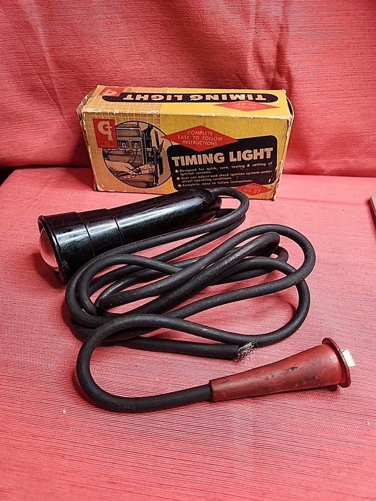 Gilbert Davis Co Timing Light Model 37 Vintage