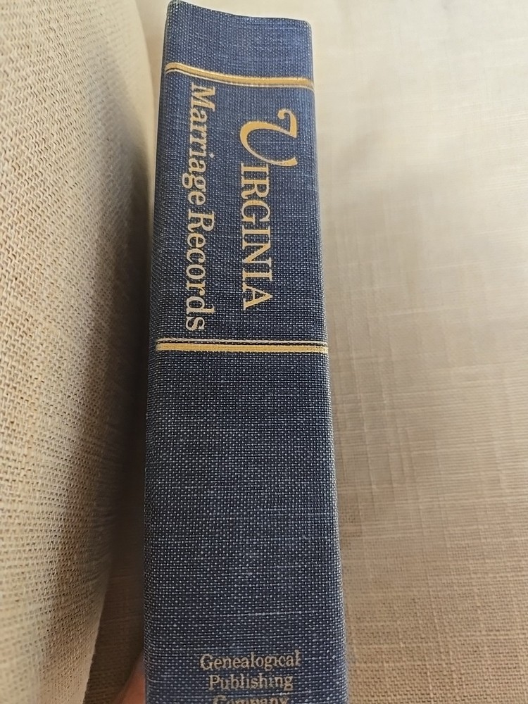 VIRGINIA MARRIAGE RECORDS