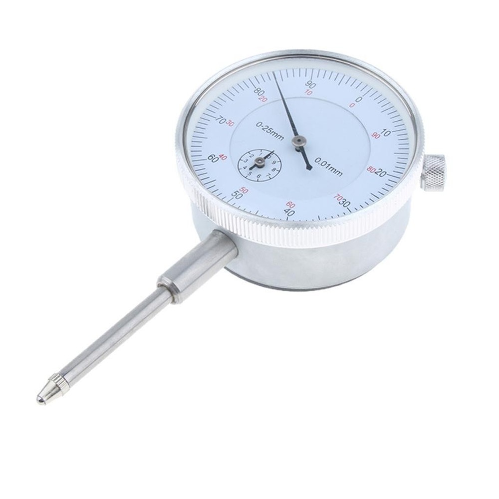 Precise Dial Test Indicator w/ Needle Point, Metric, 0-25mm