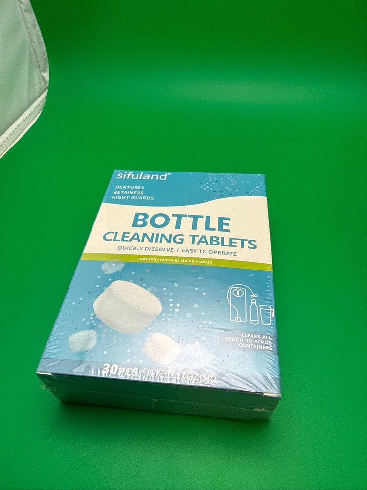 Water Bottle Cleaning Tablets – 30 Pack