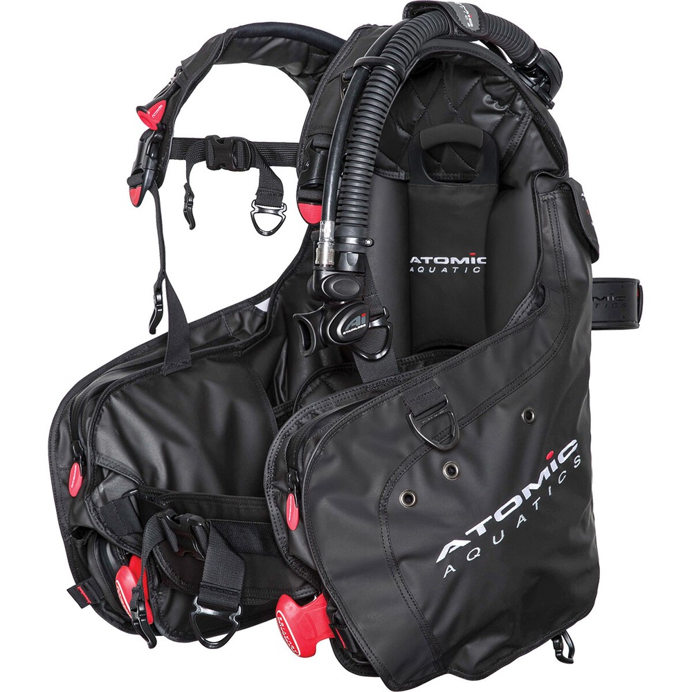 Atomic Aquatics BC1 BCD, Black - Med/Lg; Jacket Style BCD; (99-2000-ML)