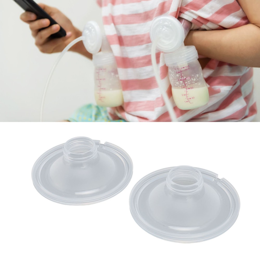 2pcs Wearable Pump Accessory Replacement Liquid Silicone Large Wearable