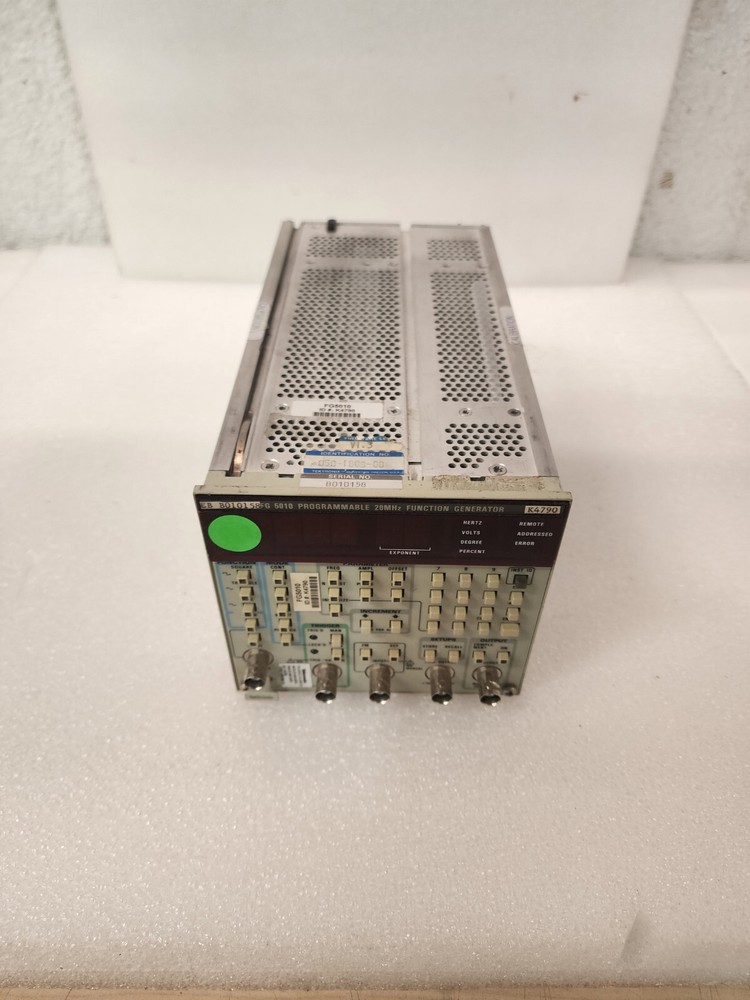 Tektronix FG5010 Programmable 20MHz Function Generator Tested Good Unit #6