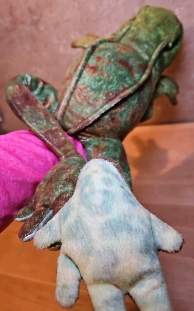 Folkmanis Jumping Frog Hand Puppet Plush RETIRED