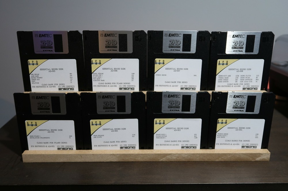 Custom ASR-10 Starter Kit Disk Set - OS 3.53 Boot Disk & Factory Library Set