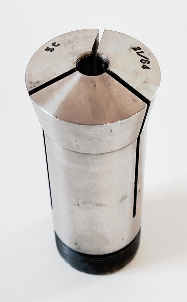 21/64" 5C Round Collet External & Internal Threads 0.3281"