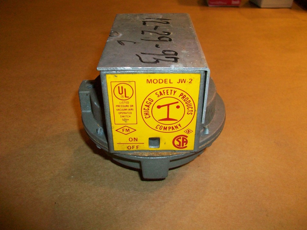 Chicago Safety Products Switch JW-2 USED