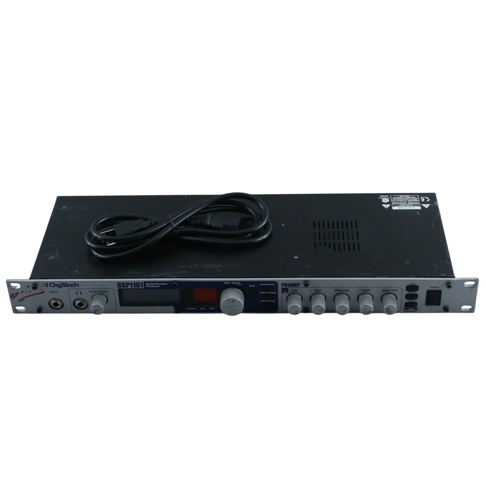 Digitech GSP1101 Guitar Preamp / Processor Guitar Rack Effect Processor P-29180