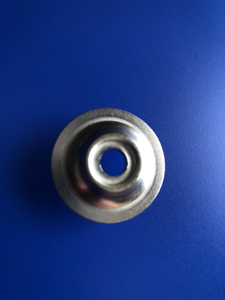 Modus M-7 Threadless Bicycle Headset Stem Cap 1 1/8" Silver Pre-Owned