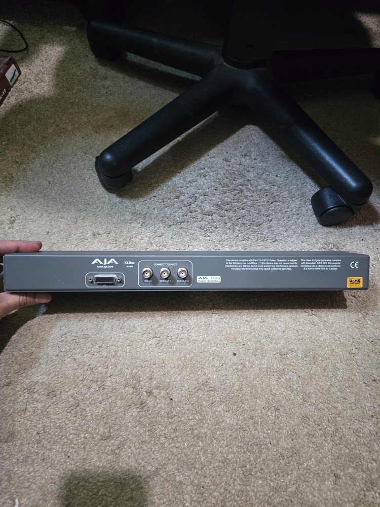 AJA KL Box KLBox 101885 Video Editing External Breakout Box