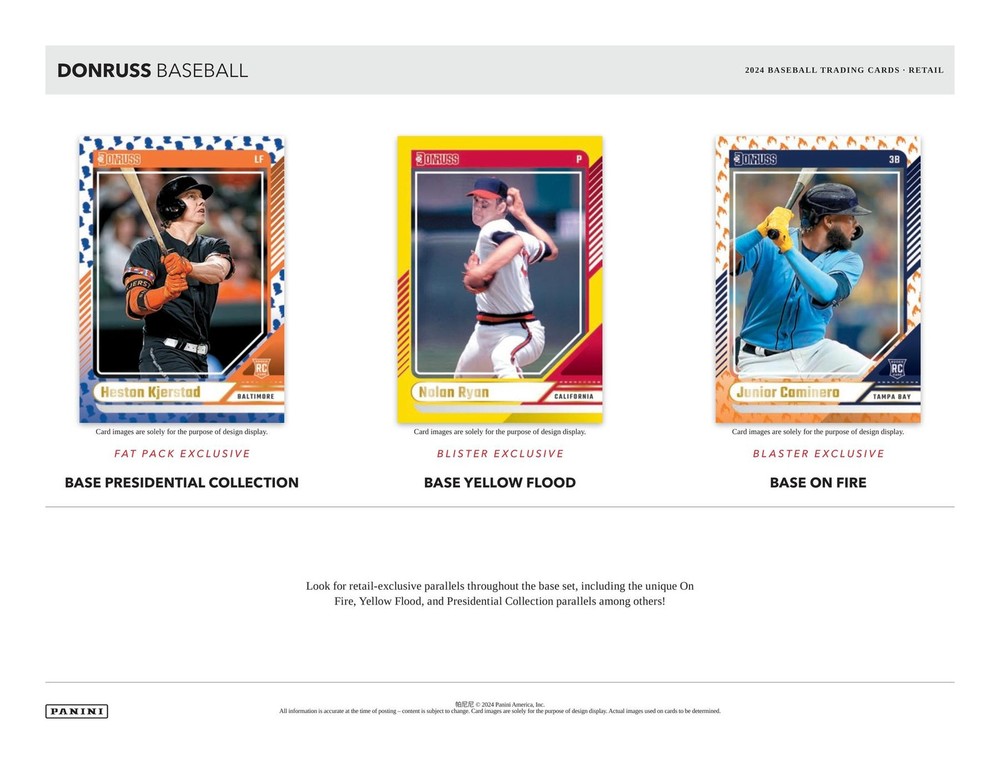2024 PANINI DONRUSS BASEBALL MEGA BOX