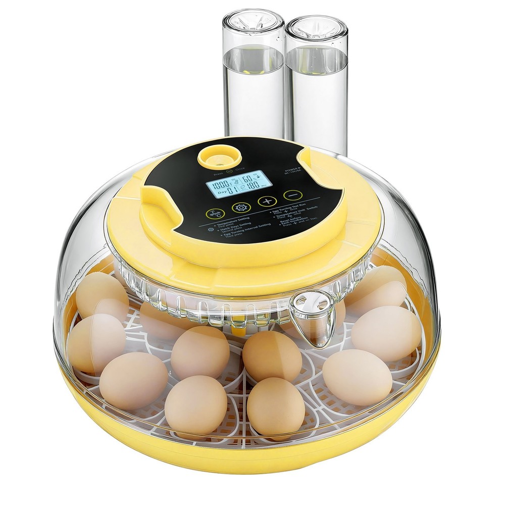 Auto Egg Incubator with Turner, Candler & Climate Control
