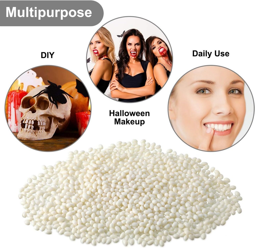 100G Bead Teeth Tooth Solid Gel Replacement Moldable Thermal Fitting Bead Teeth
