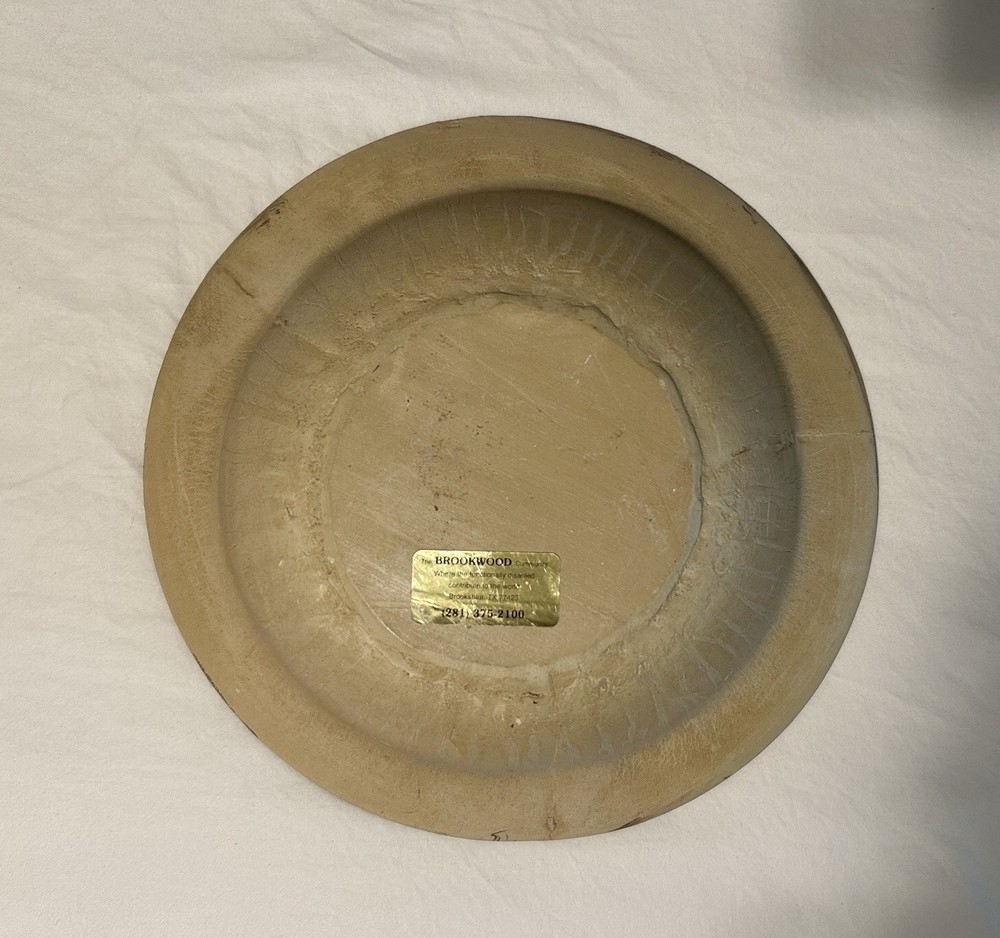 Clay Dish Made By Brookwood (Adults with developmental disabilities)