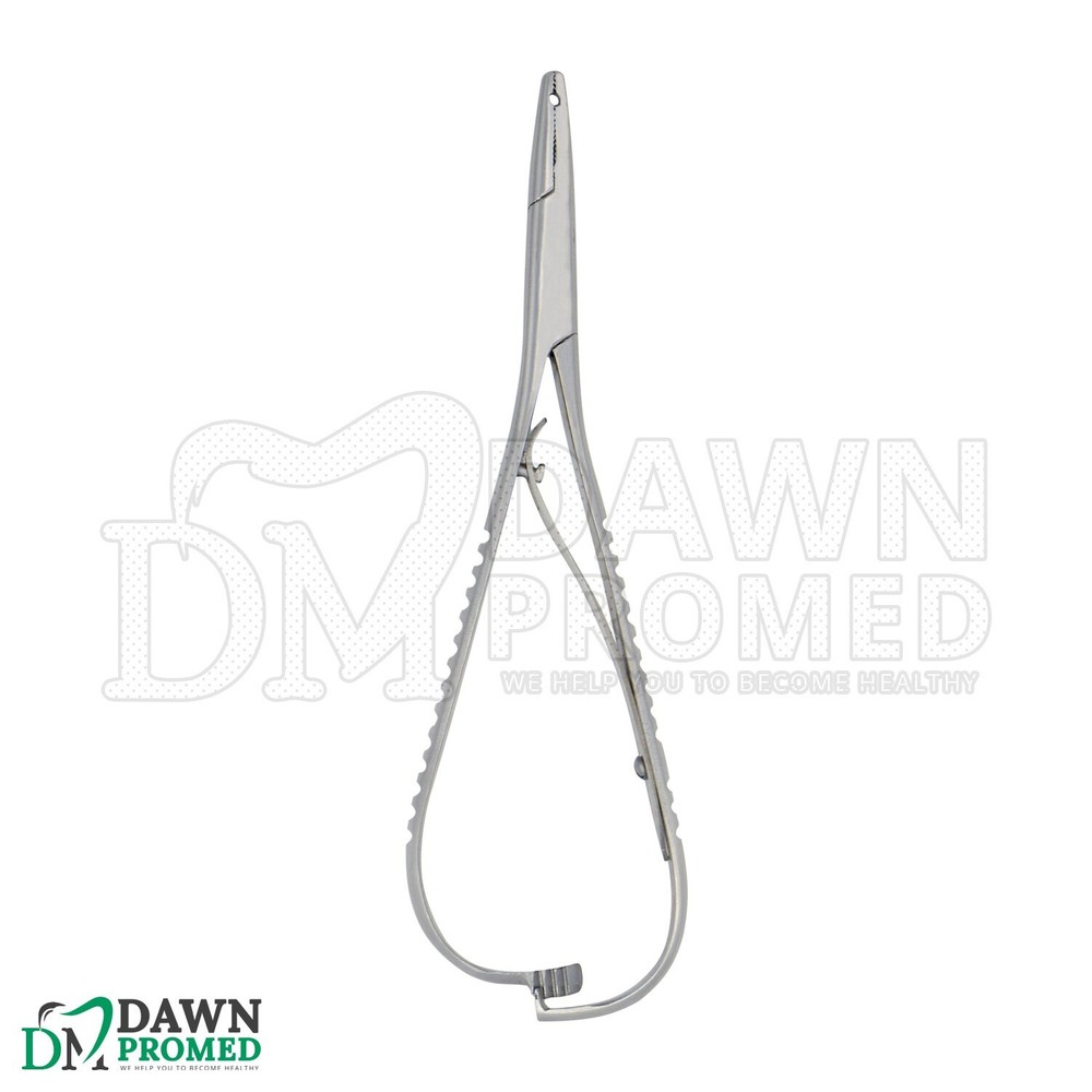 Hole Tip Mathieu Needle Holder Forceps 5.5" Orthodontic Surgical Inst German Gr