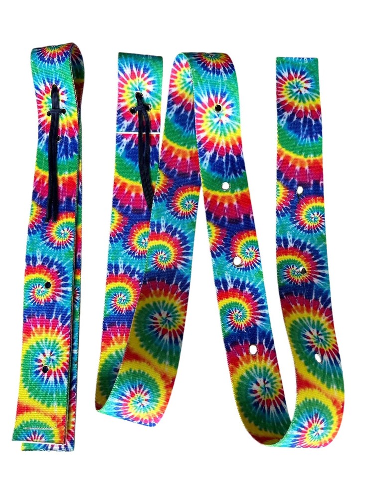 Cinch Strap Off Billet Cinch Straps Tie Dye