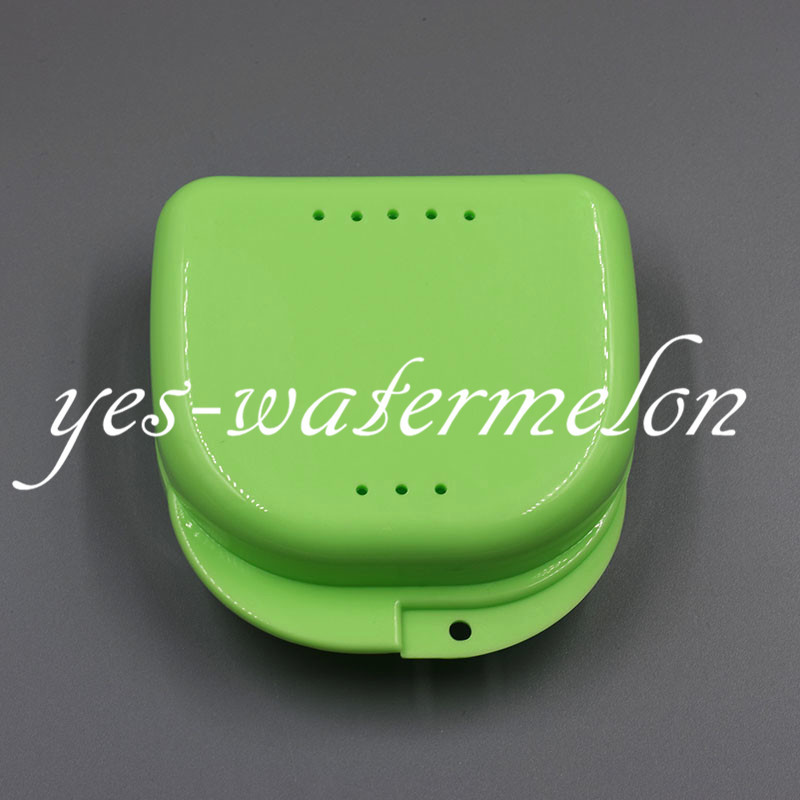10x Dental Plastic Denture Retainer Storage Box Mouthguard Brace False Container