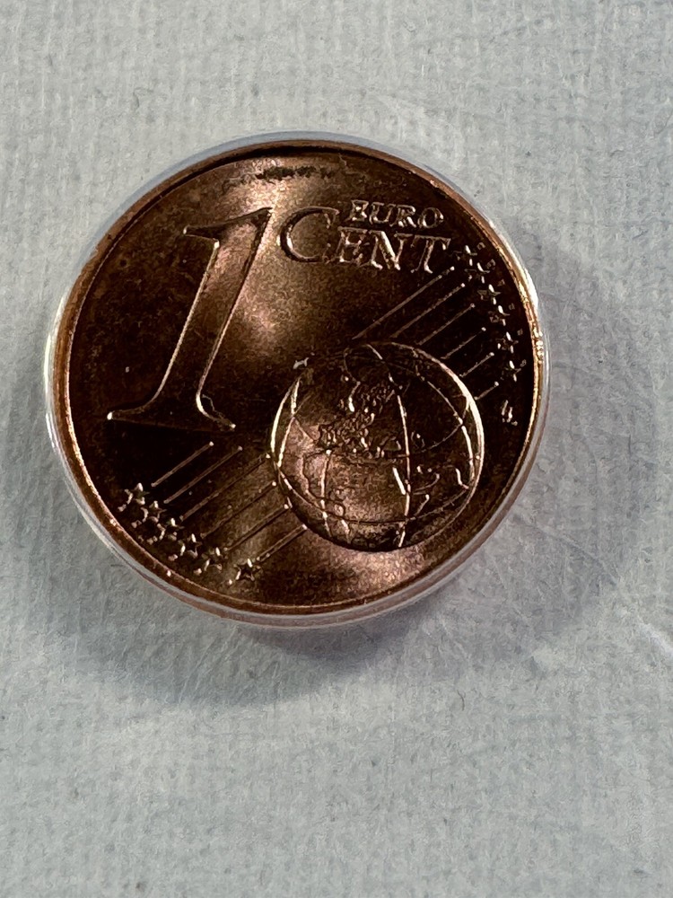 2002 Luxembourg 1 Cent Graded MS 65 RD by ANACS