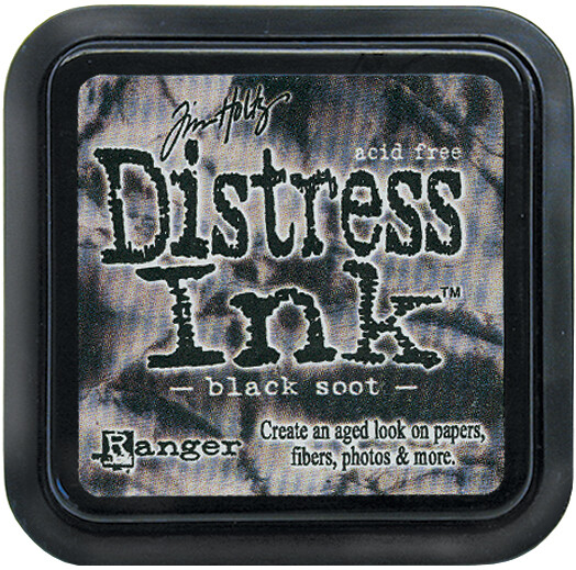 Tim Holtz Distress Ink Pad-Black Soot