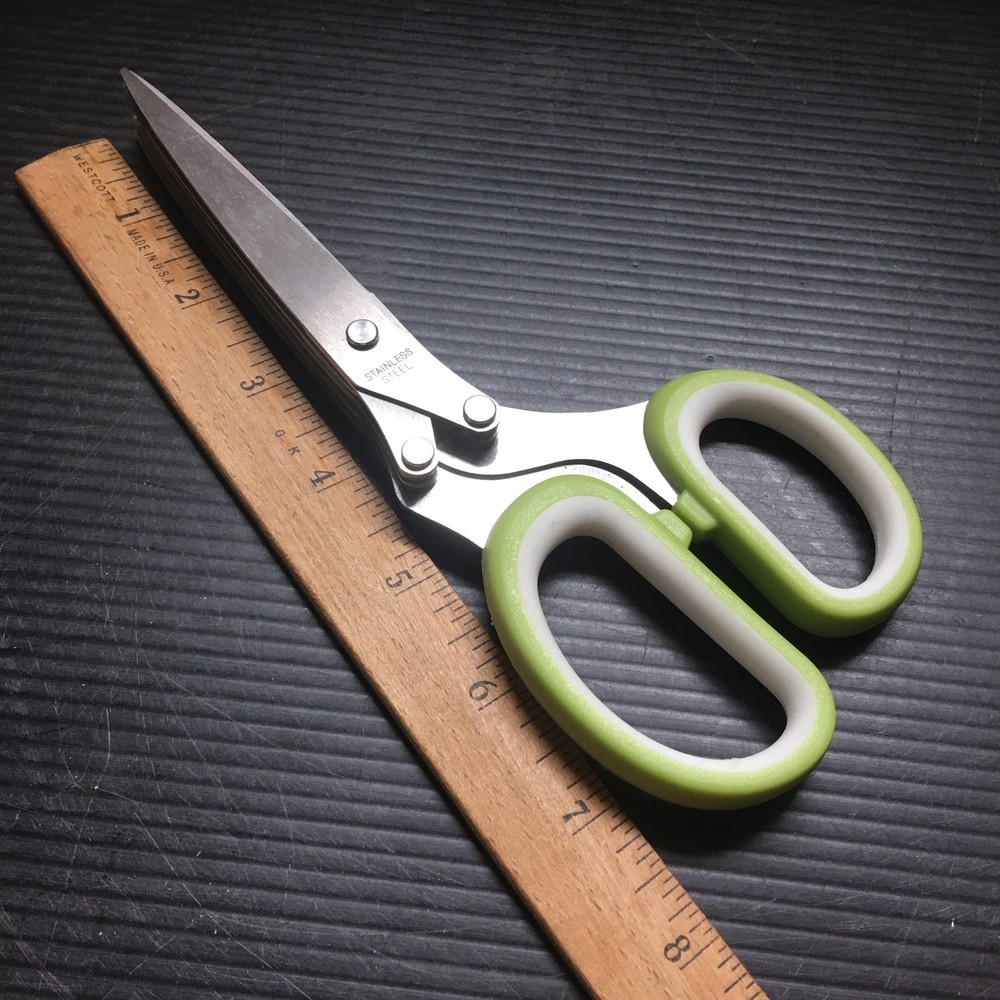 5-Blade Herb Cutter Shears Stainless Steel Kitchen Multipurpose Scissors