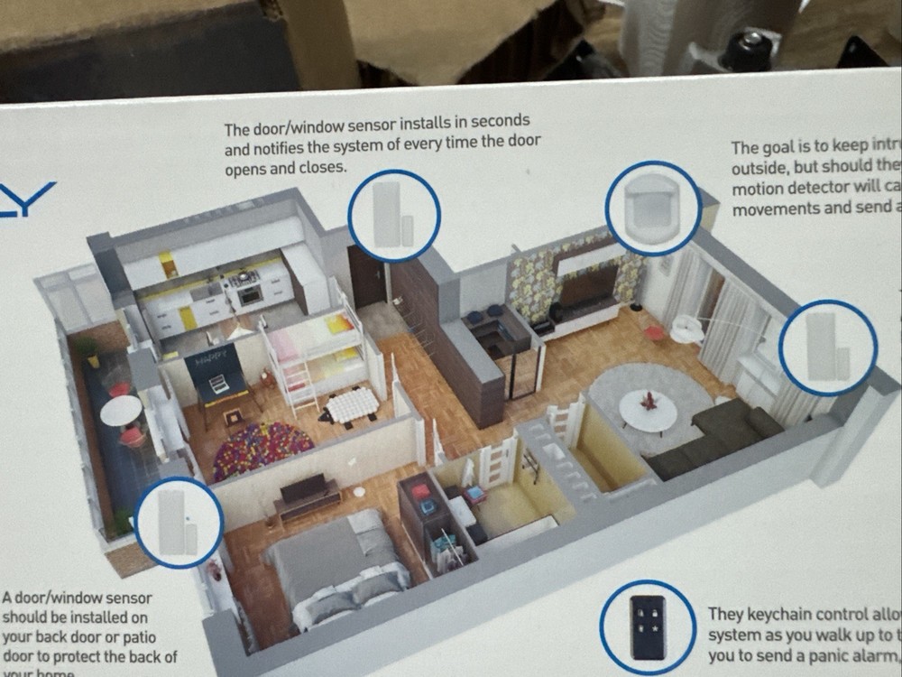 2GIG Console Keypad 2GIG-RELY-3-3ASE