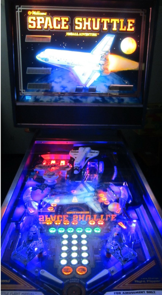 Space Shuttle Complete LED Lighting Kit custom SUPER BRIGHT PINBALL LED KIT