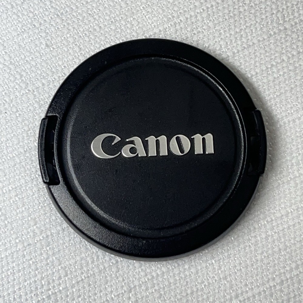 Original Canon E-58mm Snap-On Lens Cap