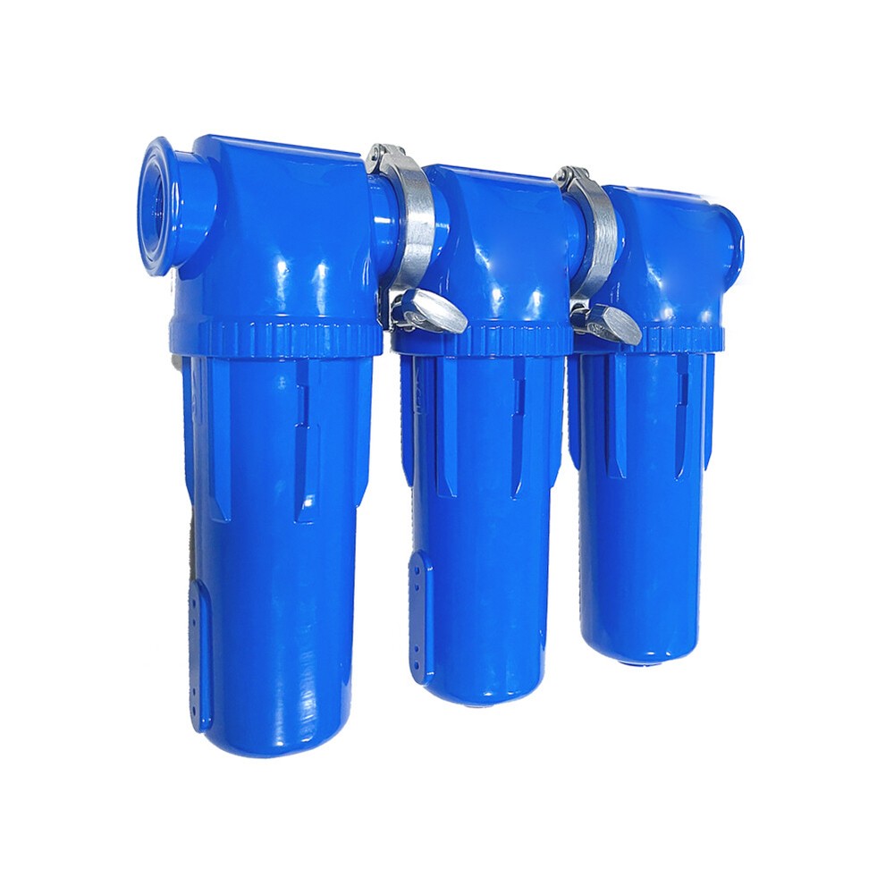 Air Drying System Air Particulate Filter 1/2" NPT Three Piece Set 3 Cube
