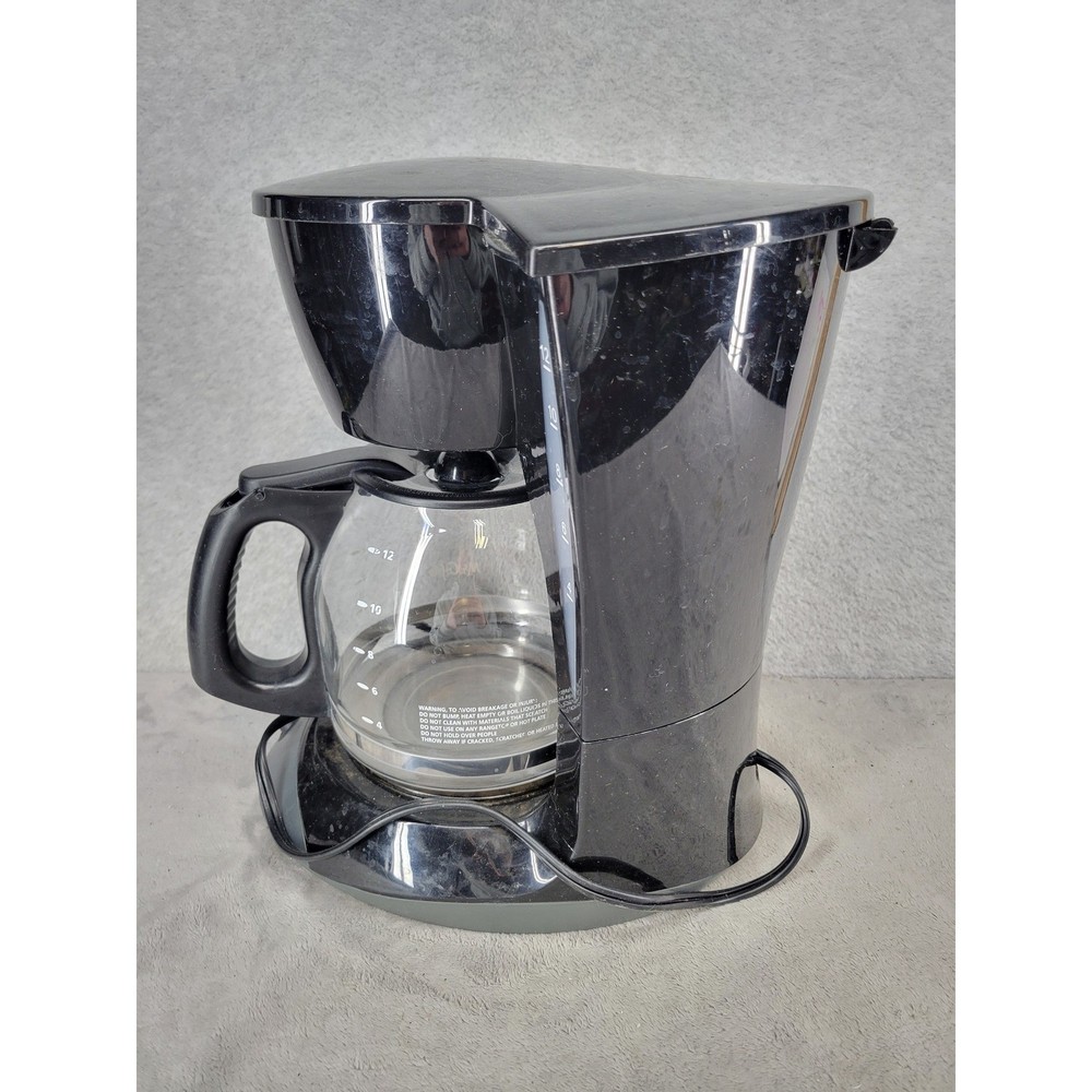 Mr Coffee 12 Cup Drip Coffee Maker Black DW13