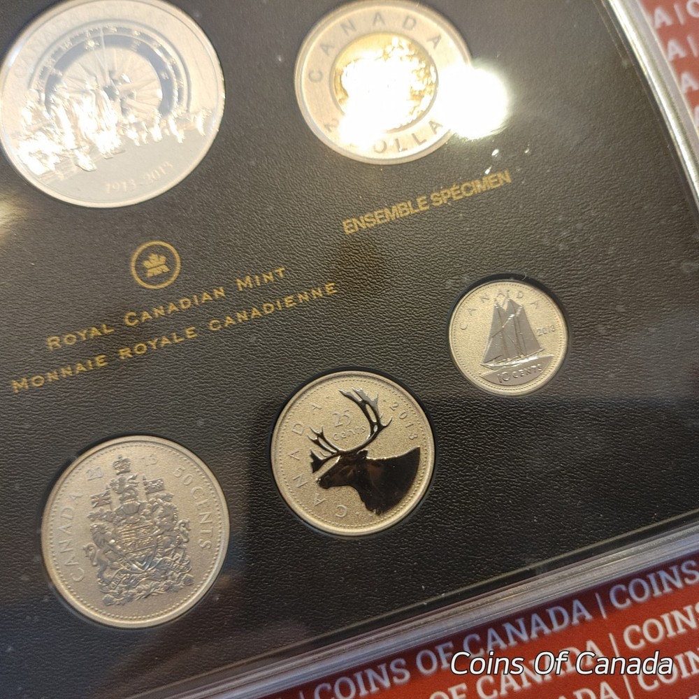 2013 Canada Special Edition Silver Dollar Specimen Set #coinsofcanada