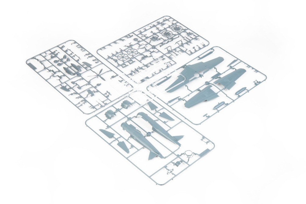 Eduard 1/48 A6M5 Zero Type 52a OVERTREES - Plastic Only - Undecorated Model Kit