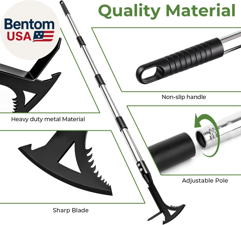 Manganese Steel Crack Weeder Tool,Multi-Functional Weed Puller Tool,Heavy Duty C