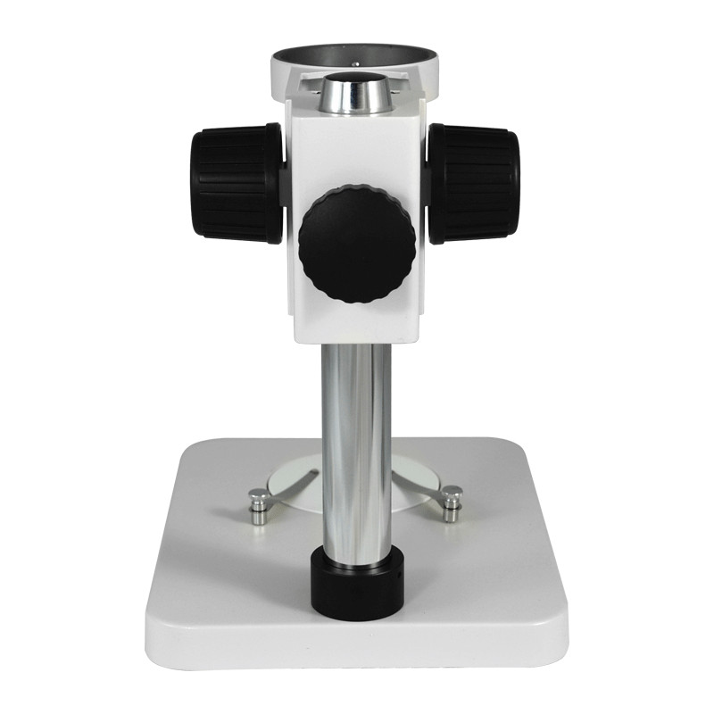 Microscope Post Stand, 76mm Coarse Focus Rack (Small) White