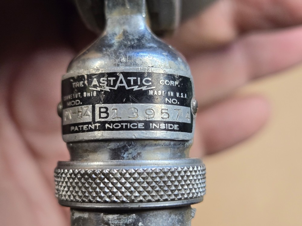 Astatic DN-HZ Vintage Microphone Housing ONLY (no electronics inside)