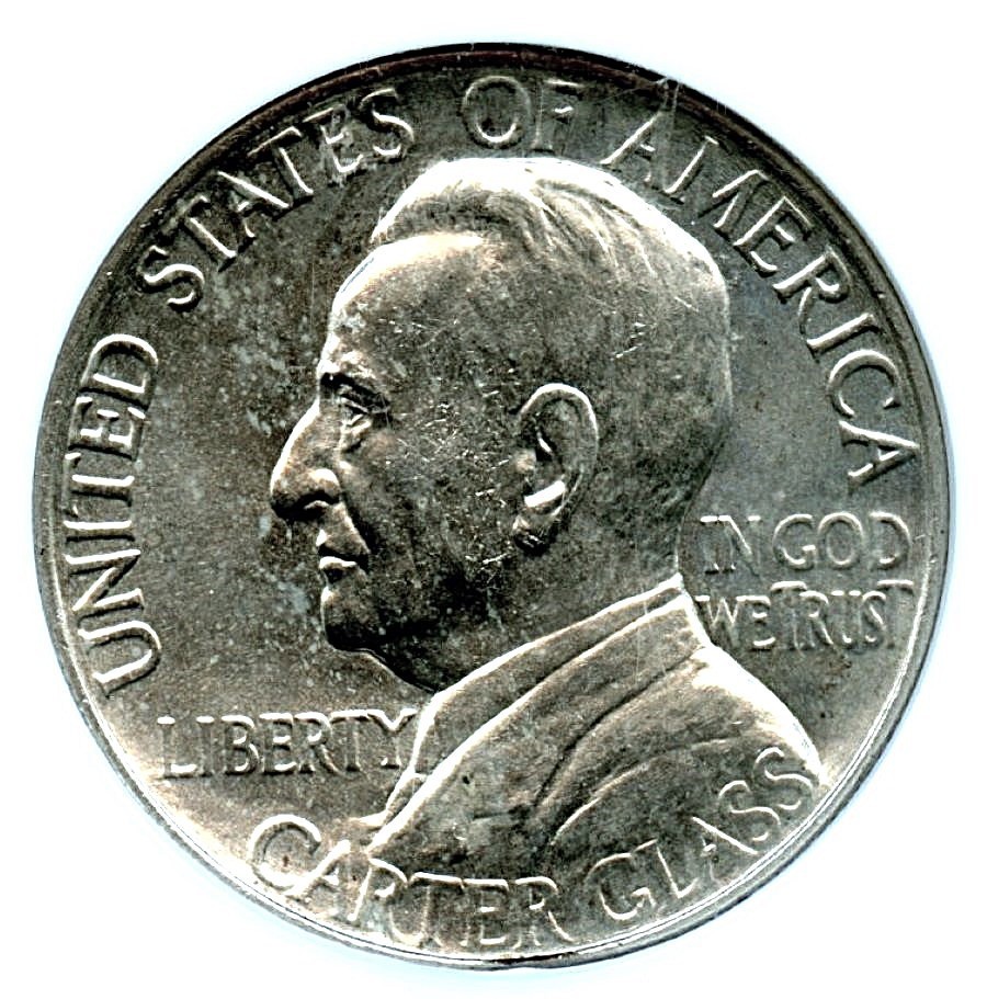 1936 Lynchburg Silver Commemorative, NGC MS64