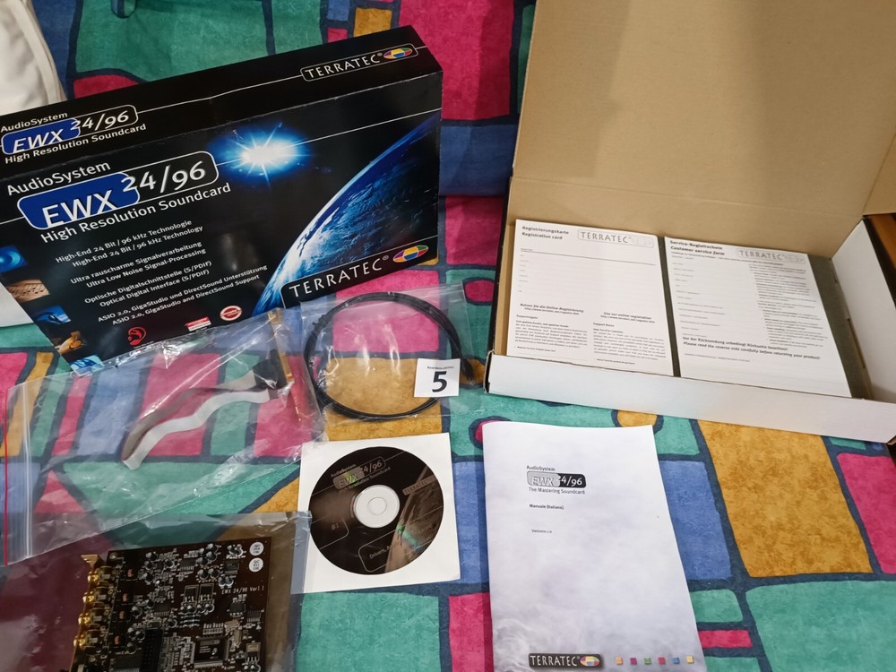 Terratec EWX 24/96 PCI [Working][Box]