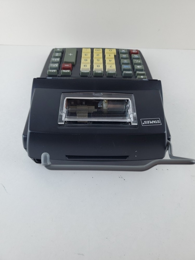 Staples Printing Calculator SPL-P500 12 Digit Tested