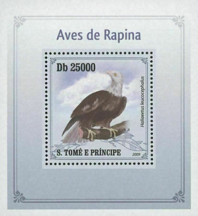 Birds of Prey Haliaeetus Mini Sov. Sheet MNH