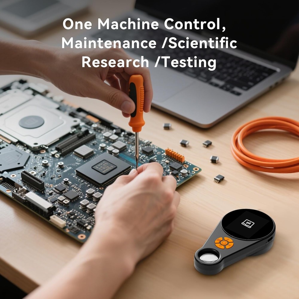 Magnifying Glass with Light, Portable Handheld Microscope black