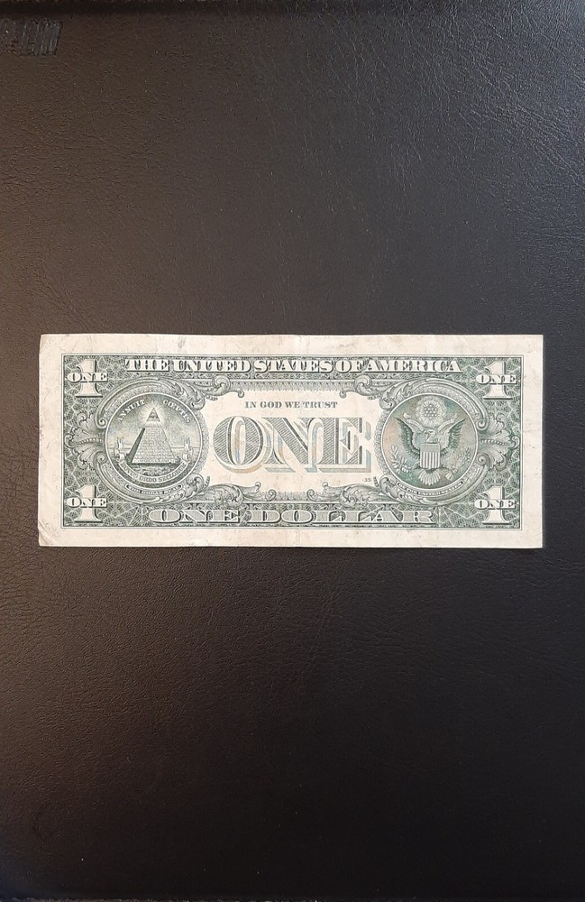 RARE STAR NOTE MULTIPLE ERRORS,LOW RUN, MISCUT ERROR, INK SMEAR ALL OVER FRONT