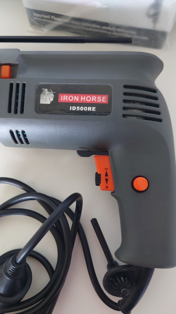 Iron Horse 13mm Impact Drill - Variable Speed, Forward & Reverse - Depth Gauge