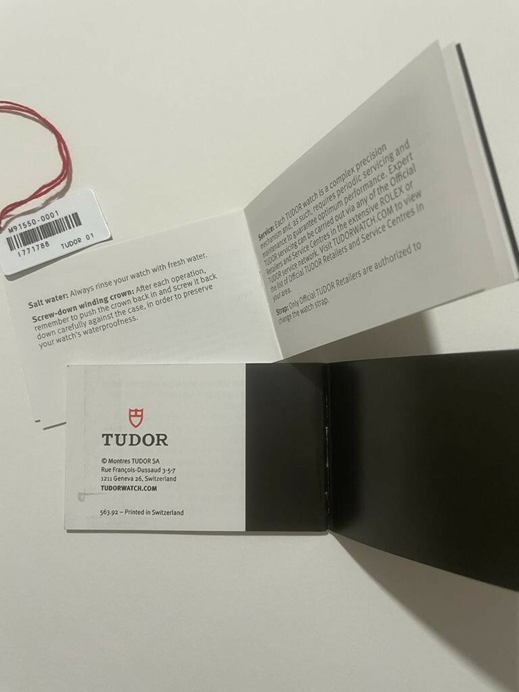 Tudor Instruction Manual