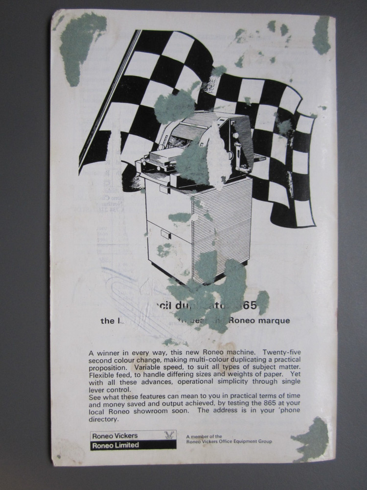 Silverstone motor racing programmes from the 1960s & 1970s