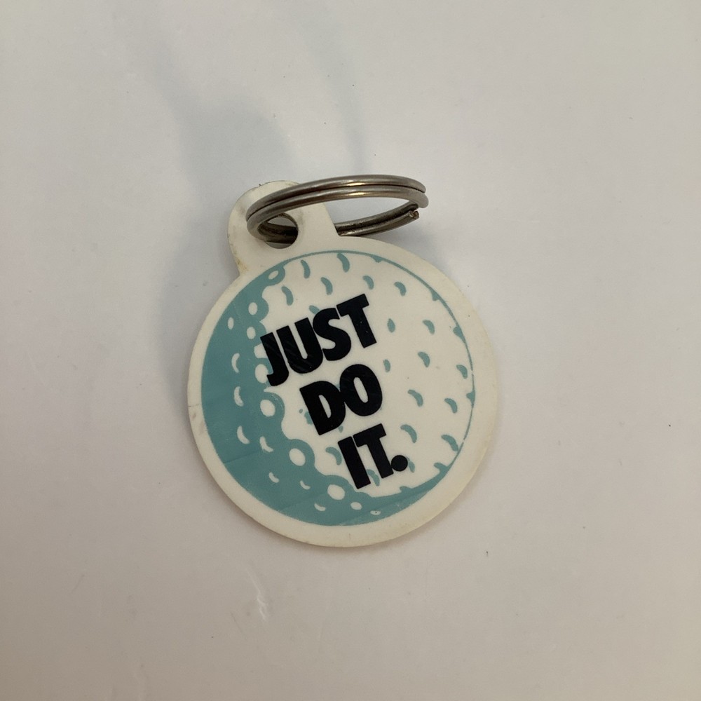 Vintage Nike Golf Keychain Just Do It