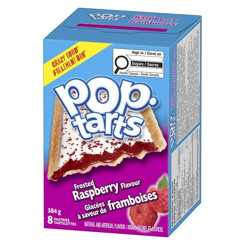 2-Pack Kelloggs Poptarts Pop Tarts Frosted Raspberry