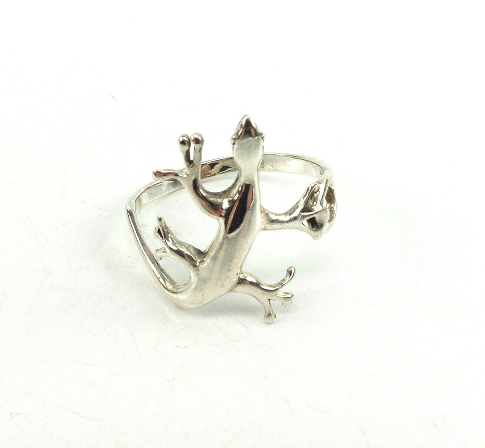 925 Sterling Silver Ring Lizard Finger Wrap Ring Sizes 5 -12