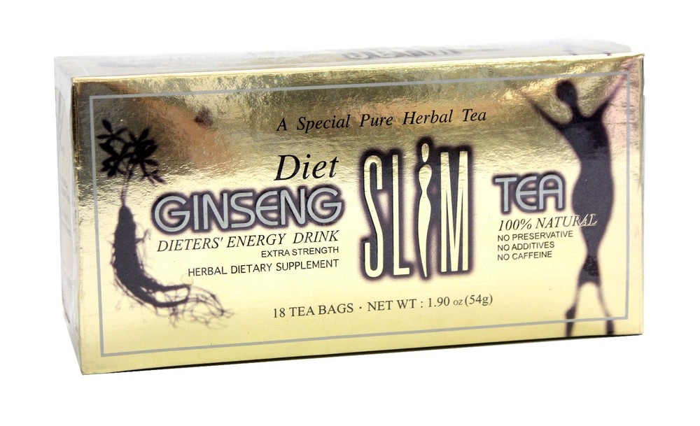 DIET GINSENG SLIM TEA 2 Boxes (18 X 2 boxes)