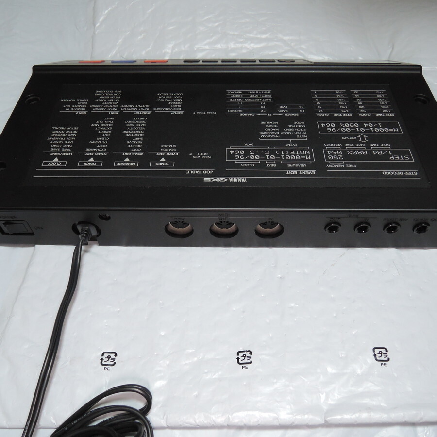 Yamaha QX5 Sequencer Rhythm Machine - Simple operation confirmed