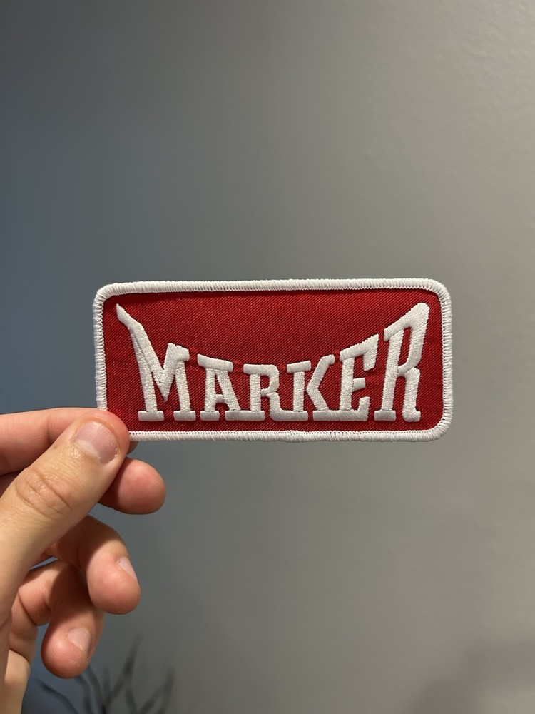 Retro Marker Ski Brand Patch